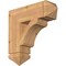 Ekena Millwork Legacy Arts & Crafts Smooth Bracket, Western Red Cedar, 5 1/2"W x 20"D x 20"H BKT06X20X20LEC03SWR - alternate 1